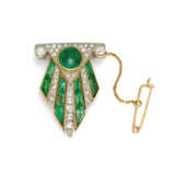 Emerald-Diamond-Clip - photo 1