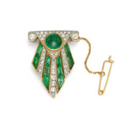 Emerald-Diamond-Clip