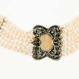 Opal-Diamond-Pearl-Choker - photo 2
