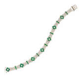 Emerald-Diamond-Bracelet - photo 1