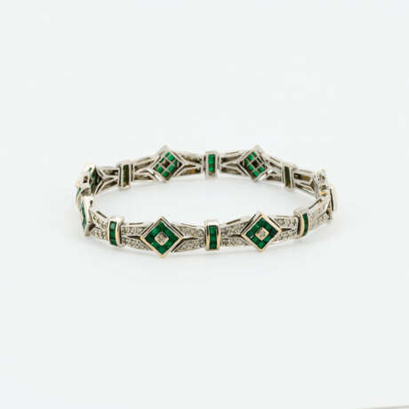 Emerald-Diamond-Bracelet - photo 2 Emerald-Diamond-Bracelet - photo 2