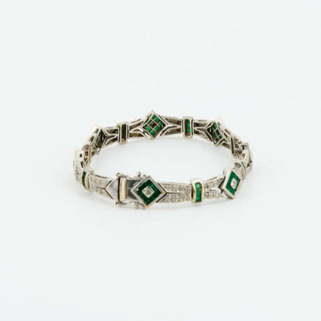 Emerald-Diamond-Bracelet - photo 3 Emerald-Diamond-Bracelet - photo 3