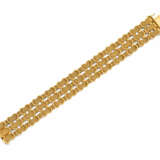 Three-Row-Gold-Necklace - photo 1