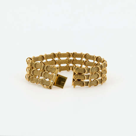 Three-Row-Gold-Necklace - photo 5