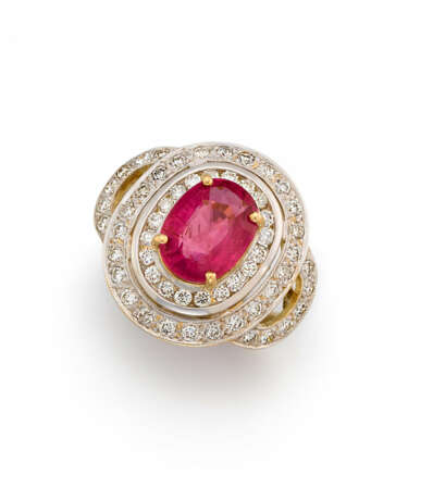 Tourmaline-Diamond-Ring - photo 1