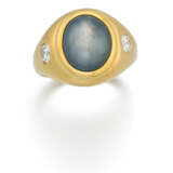 Star Sapphire-Diamond-Ring - фото 1
