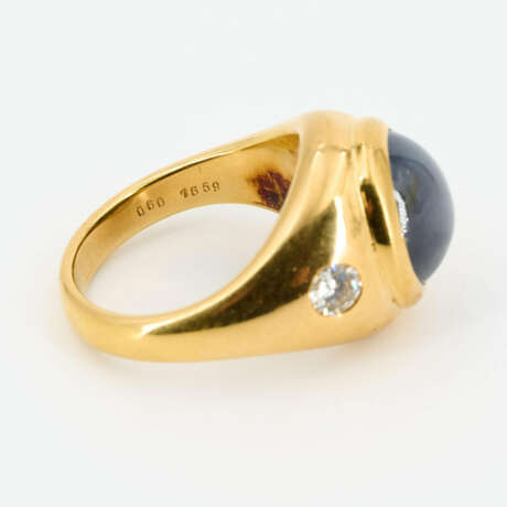 Star Sapphire-Diamond-Ring - фото 5 Star Sapphire-Diamond-Ring - фото 5