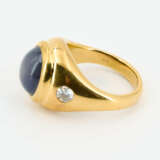 Star Sapphire-Diamond-Ring - фото 6