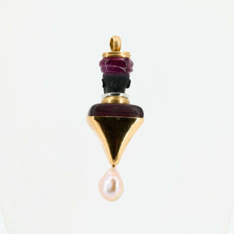 'Moretti' Gemstone-Pearl-Pendant - фото 2 'Moretti' Gemstone-Pearl-Pendant - фото 2
