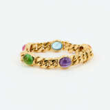 Striking Gemstone-Curb-Chain-Bracelet - photo 2