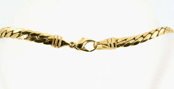 Sapphire-Diamond-Curb-Necklace - photo 3 Sapphire-Diamond-Curb-Necklace - photo 3