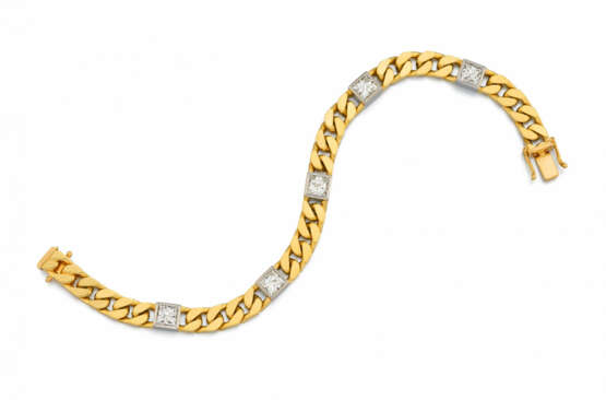 Diamond-Curb-Chain-Bracelet - photo 1 Diamond-Curb-Chain-Bracelet - photo 1