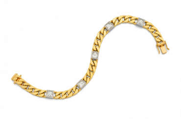 Diamond-Curb-Chain-Bracelet