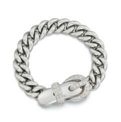 Diamond-Curb-Chain-Bracelet "Belt"