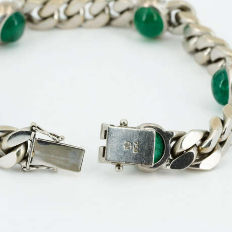 Emerald-Curb-Chain-Bracelet - фото 5