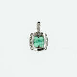 Emerald-Diamond-Pendant - фото 2
