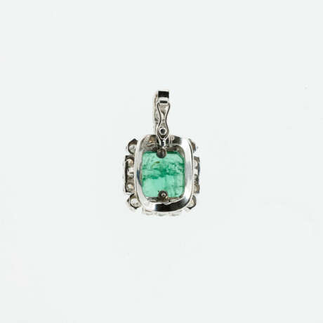 Emerald-Diamond-Pendant - фото 2 Emerald-Diamond-Pendant - фото 2