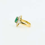 Emerald-Diamond-Entourage Ring - photo 2