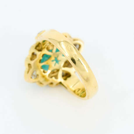 Emerald-Diamond-Entourage Ring - photo 5