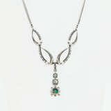 Classic Emerald-Diamond-Necklace - photo 2