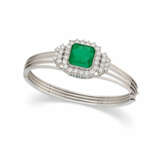 Emerald-Diamond-Bangle - photo 1