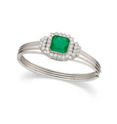 Emerald-Diamond-Bangle