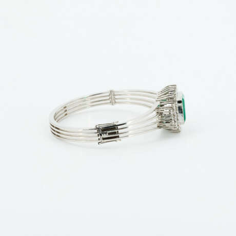Emerald-Diamond-Bangle - photo 4