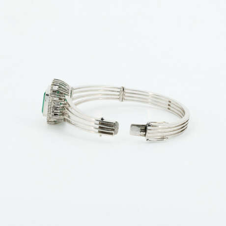 Emerald-Diamond-Bangle - photo 5