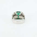Emerald-Diamond-Ring - photo 3