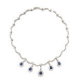 Classic Sapphire-Diamond-Necklace - photo 1
