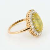 Yellow Sapphire-Diamond-Entourage-Ring - photo 5
