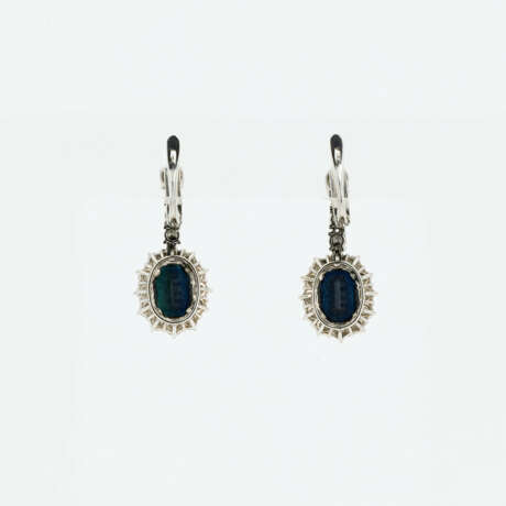 Classic Sapphire-Set: Necklace and Ear Jewellery - photo 4