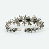 Floral Sapphire-Diamond-Bracelet - photo 5