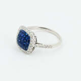 Delicate Sapphire-Diamond-Ring - photo 6