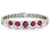 Ruby-Diamond-Bracelet - фото 1