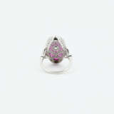 Ruby-Diamond-Ring - фото 2