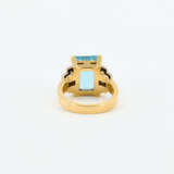 Aquamarine-Diamond-Ring - фото 3