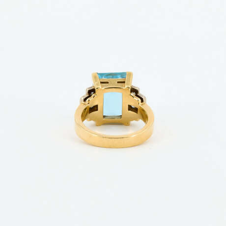 Aquamarine-Diamond-Ring - фото 3 Aquamarine-Diamond-Ring - фото 3