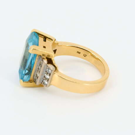 Aquamarine-Diamond-Ring - фото 5 Aquamarine-Diamond-Ring - фото 5