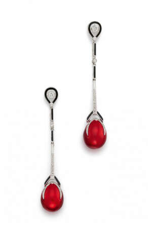 Diamond-Enamel-Ear-Jewellery - photo 1 Diamond-Enamel-Ear-Jewellery - photo 1