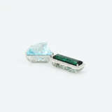 Aquamarine-Tourmaline-Pendant - photo 3