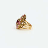 Tourmaline-Diamond-Cocktail-Ring - фото 2