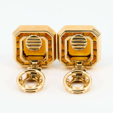 Citrine-Ear-Clip-Ons - photo 4