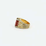 Tourmaline-Diamond-Cocktail Ring - photo 2
