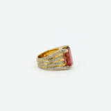 Tourmaline-Diamond-Cocktail Ring - photo 4