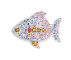 Brooch 'Rainbow Fish'