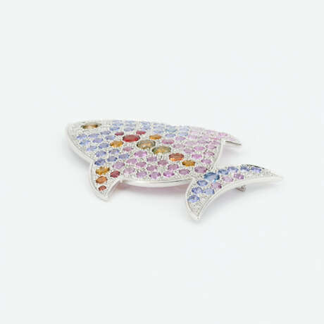 Brooch 'Rainbow Fish' - photo 3 Brooch 'Rainbow Fish' - photo 3