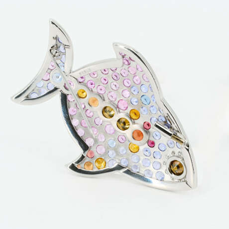 Brooch 'Rainbow Fish' - photo 4 Brooch 'Rainbow Fish' - photo 4