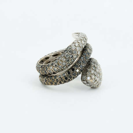 Diamond-Ring 'Snake' - photo 4