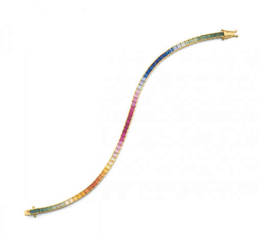 Fancy Sapphire-Bracelet - фото 1 Fancy Sapphire-Bracelet - фото 1